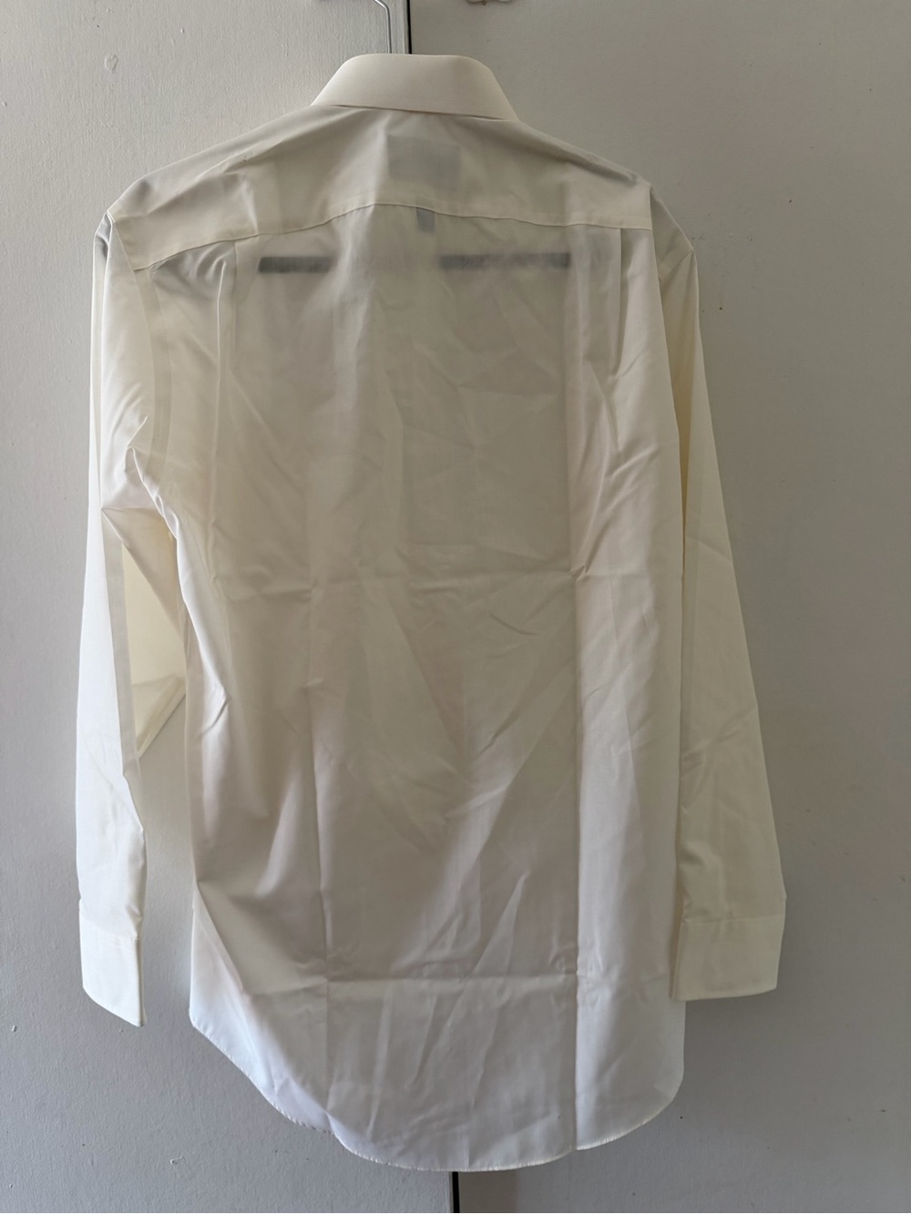 Towncraft Men's Ivory Long-Sleeve Dress Shirt with Pocket - Picture 8 of 8